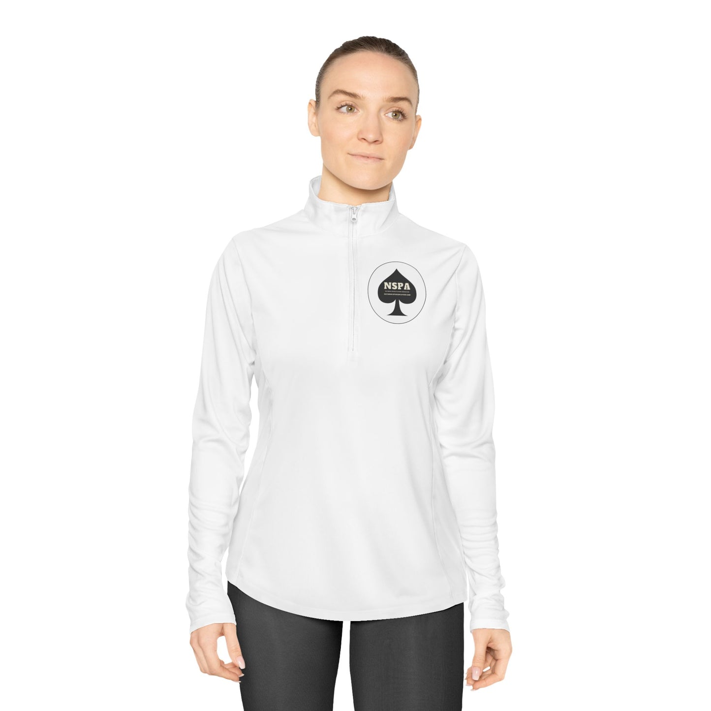 Ladies Quarter-Zip NSPA Pullover
