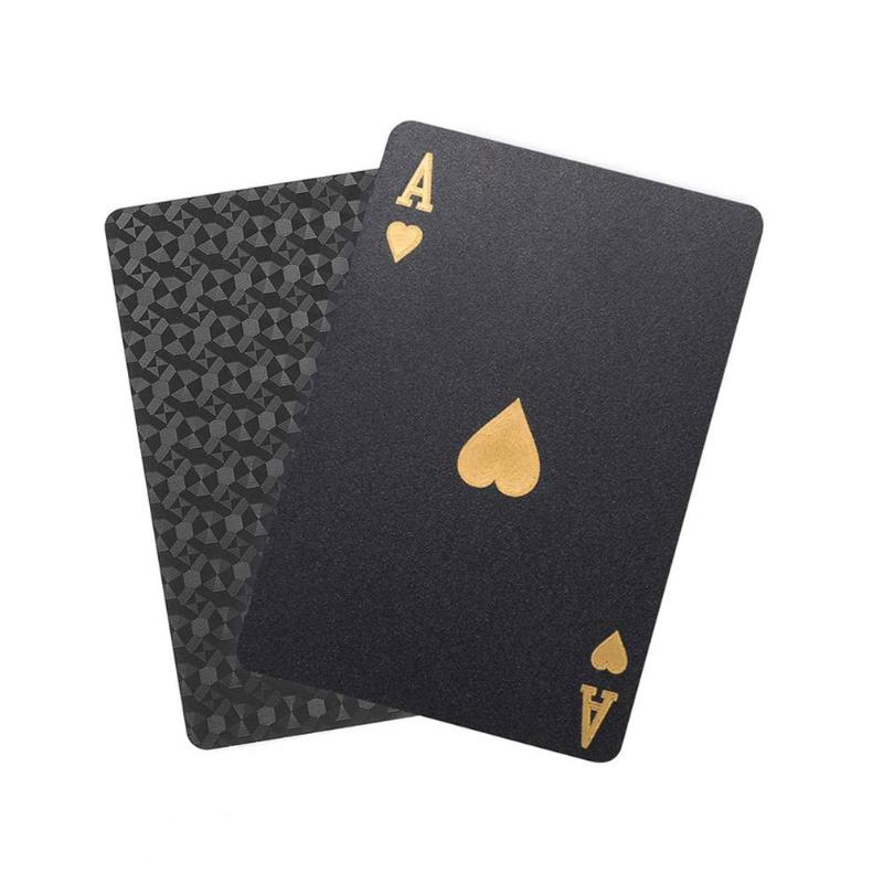 Playing Cards Gold Foil Playing Cards Waterproof