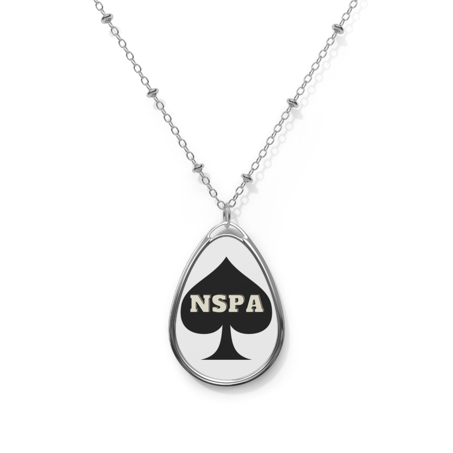 NSPA Oval Necklace