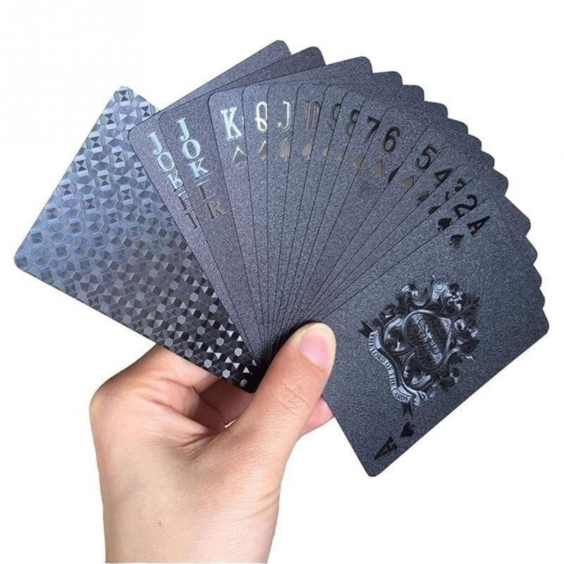 Playing Cards Gold Foil Playing Cards Waterproof