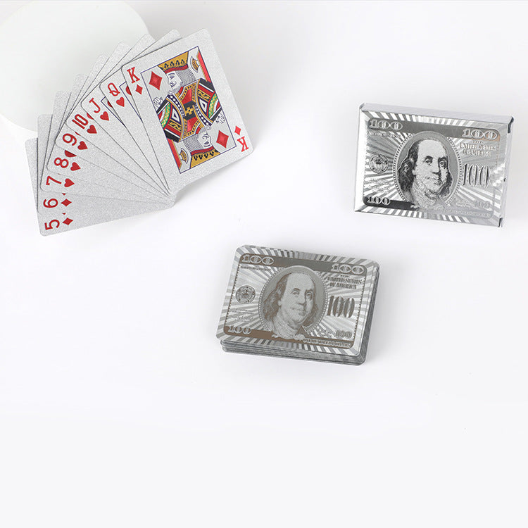 Playing Cards Gold Foil Playing Cards Waterproof